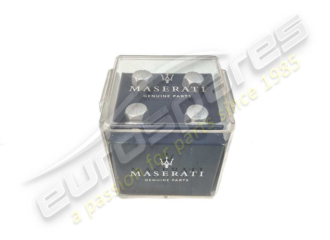 kit de bouchons de valve de marque maserati neuf. numéro de pièce 940000035 (1)