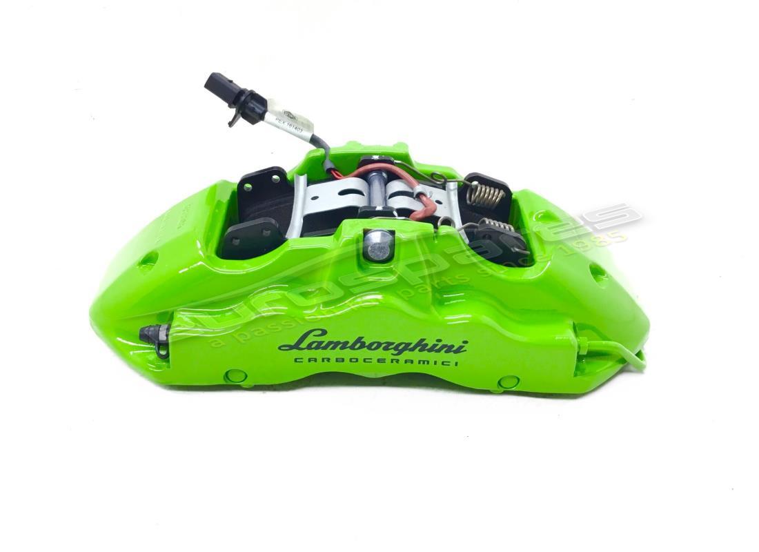 nouvel étrier avant lamborghini en vert. numéro de pièce 4t0615105dg (1)