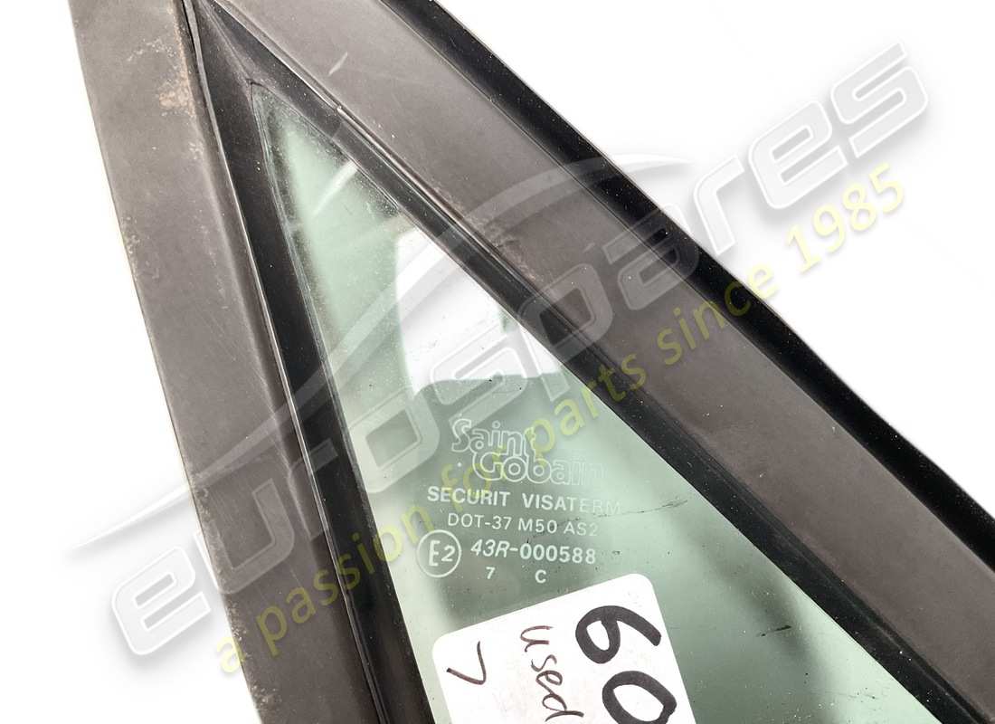 utilisé ferrari cadre rh vitre de porte gts. numéro de pièce 60292000 (5)