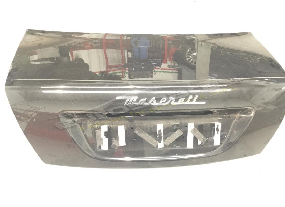 OCCASION Maserati COFANO POSTERIORE M139AQ EUR . NUMÉRO DE PIÈCE 67213800 (1)