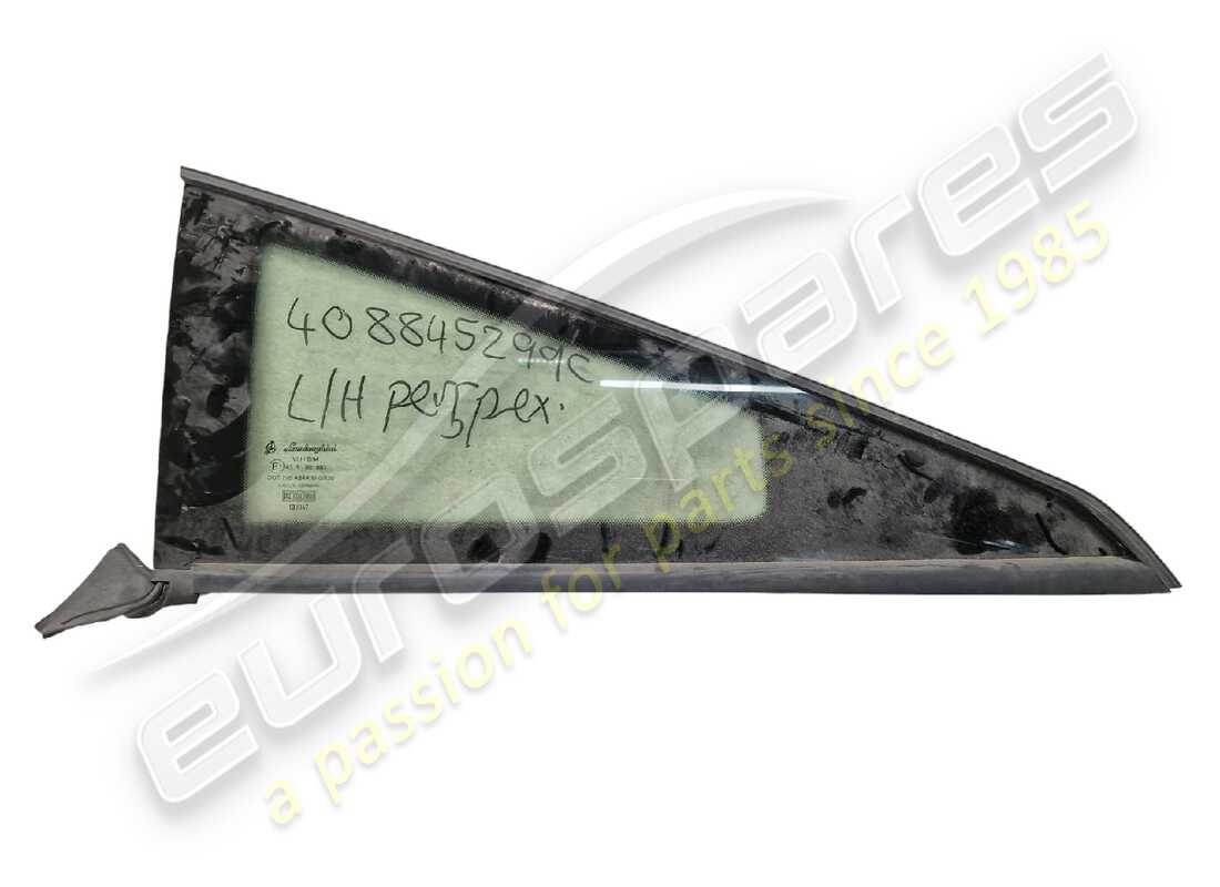 UTILISÉ Lamborghini FENÊTRE LATÉRAL . NUMÉRO DE PIÈCE 408845299C (1)