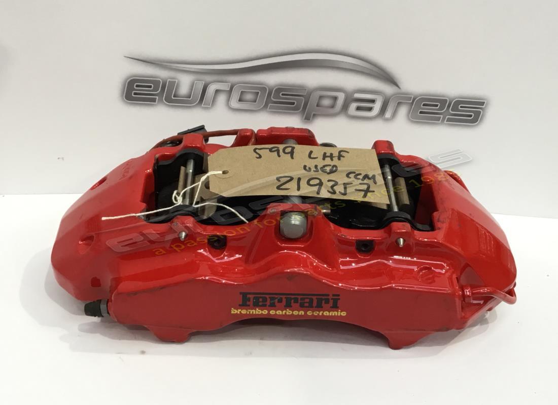 étrier avant gauche ferrari utilisé avec plaquettes. numéro de pièce 219357 (1)