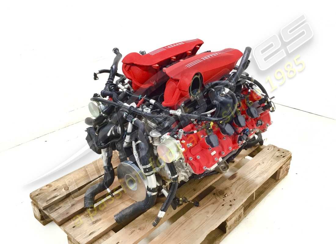 moteur ferrari 488 utilisé. numéro de pièce 985000235 (5)