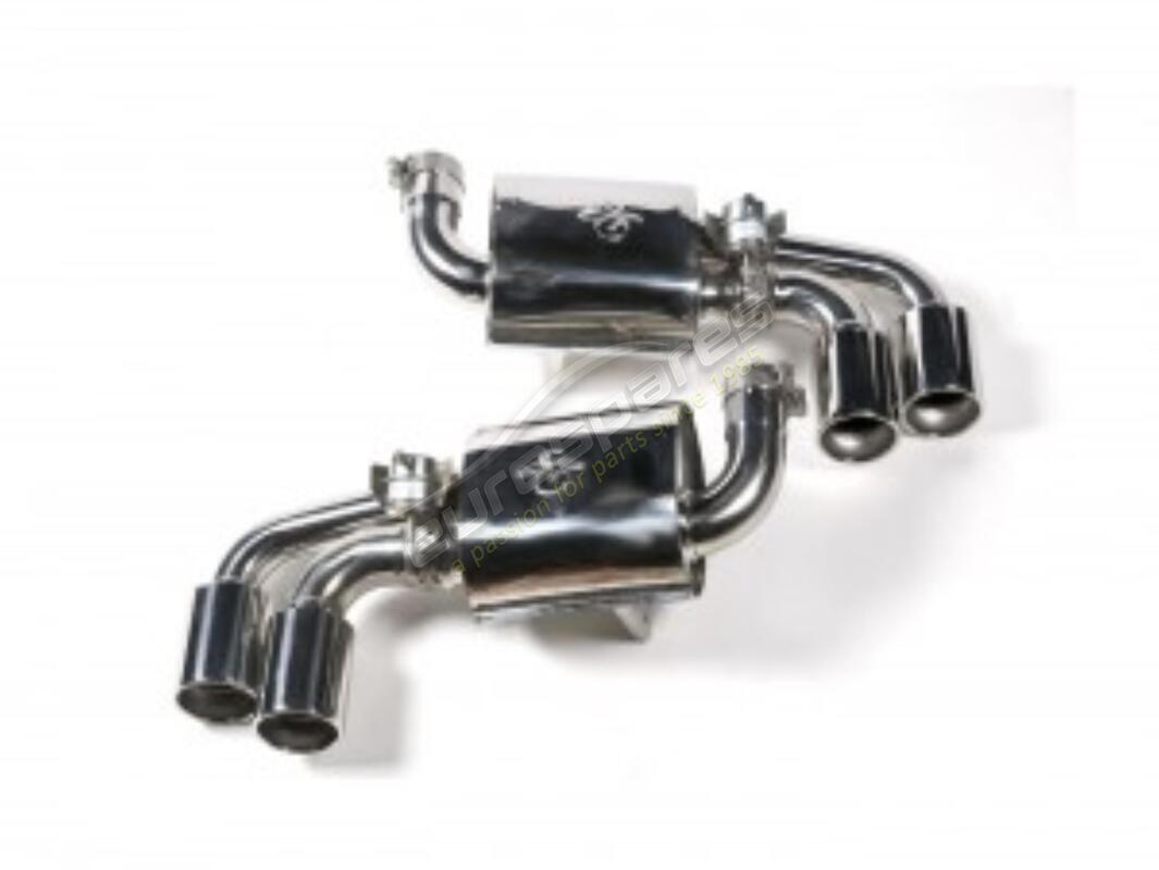 nouveau tubi f430 kit d'échappement homologue ce double silencieux avec valve. numéro de pièce tsfe430c05003as (1)