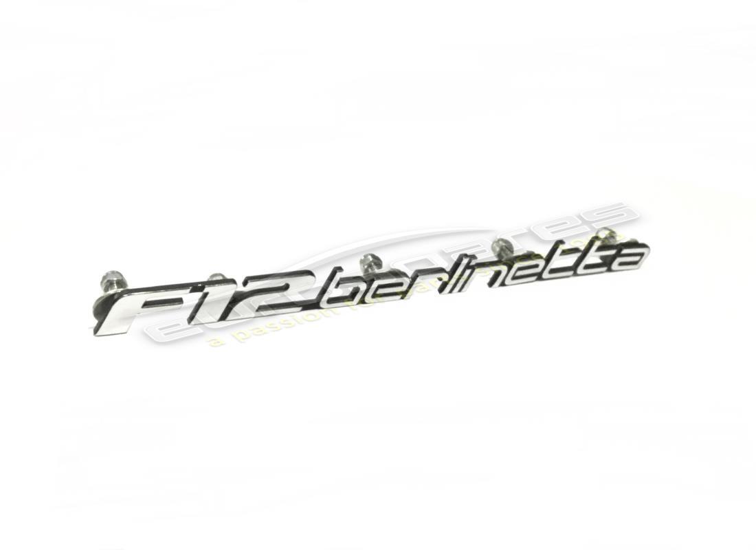 BADGE BERLINETTA D'OCCASION Ferrari F12. NUMÉRO DE PIÈCE 85045100 (1)