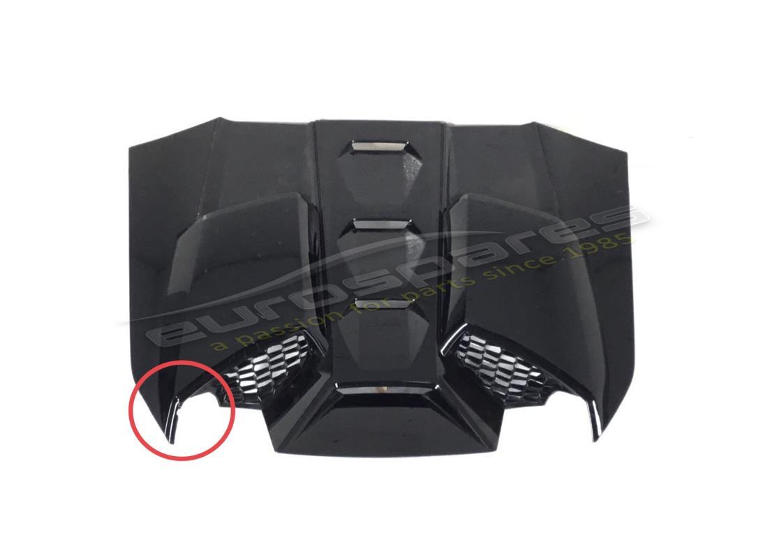 COUVERCLE DE COFFRE Lamborghini UTILISÉ. NUMÉRO DE PIÈCE 4T7827029B (1)
