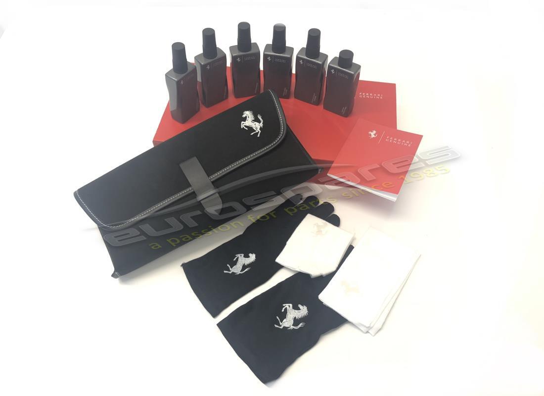 kit de nettoyage intérieur neuf ferrari entretien de la voiture. numéro de pièce 70005131 (2)