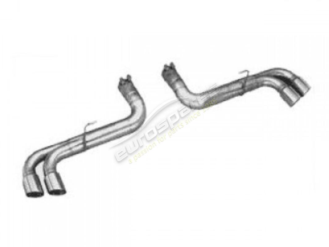 nouveau tubi ferrari enzo tubes d'échappement droits inconel. numéro de pièce 01400360007inc (1)