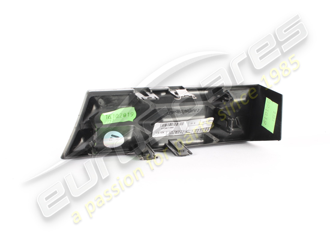 moulure lamborghini utilisée, tableau de bord d'assemblage. numéro de pièce 4t2857188c (2)