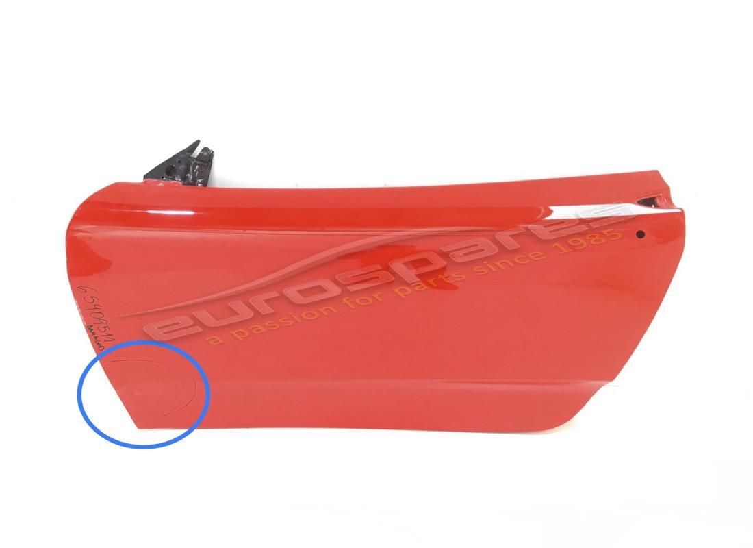 UTILISÉ Ferrari PORTE LH COMPLÈTE PLUS CATAP. NUMÉRO DE PIÈCE 65909511 (1)