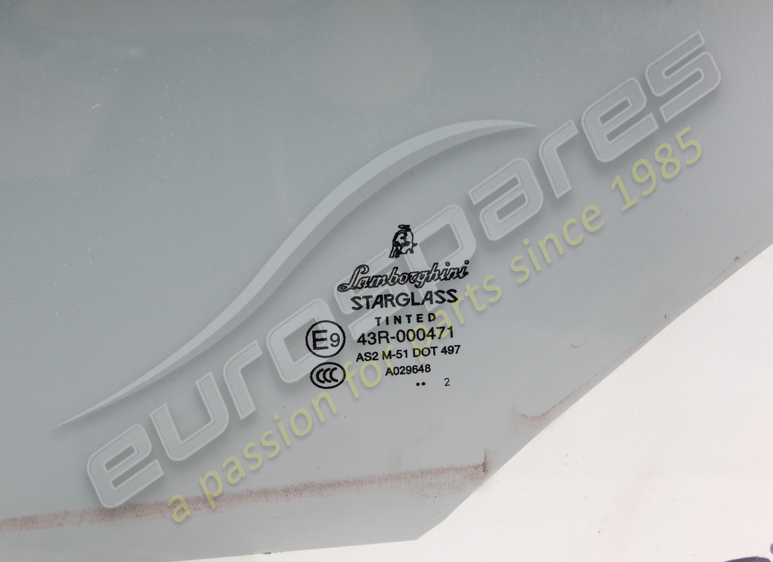 fenêtre de porte lamborghini utilisée, avant. numéro de pièce 407845201 (2)