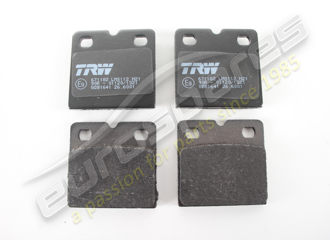 nouvelles plaquettes de frein à main en carbone-céramique eurospares. référence 410798041a (1)