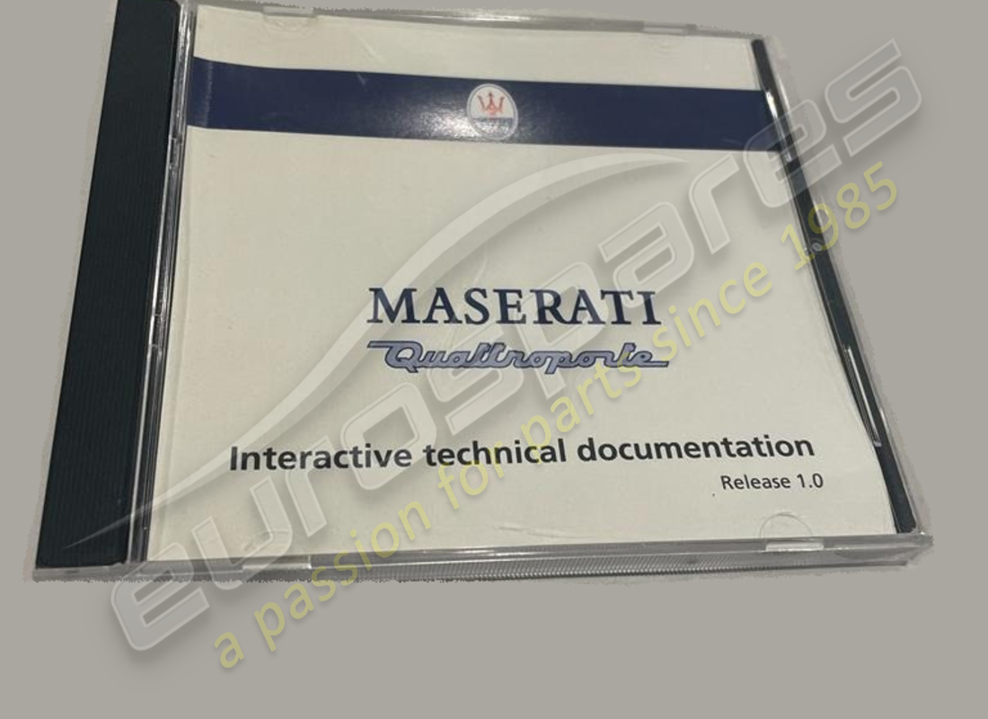 nouveau qtp de l'atelier cd maserati. m139 (req.win95/98 ou xp). numéro de pièce 920001002 (1)