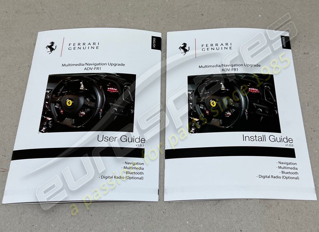 kit d'infodivertissement neuf ferrari. numéro de pièce 70004508 (4)