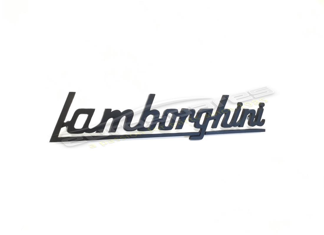 nouveau badge de lettres lamborghini (noir). numéro de pièce 006106554a (1)