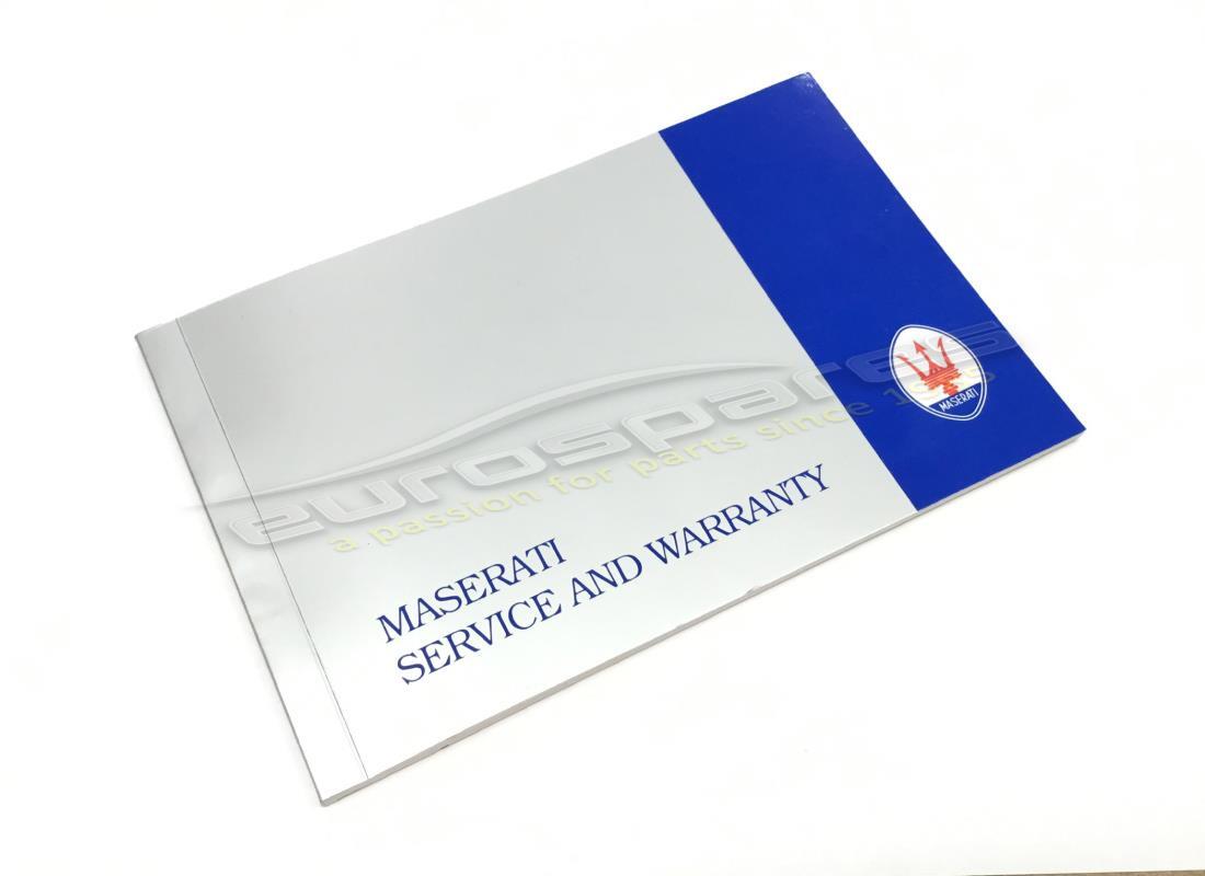 nouveau livre de service maserati en anglais. numéro de pièce 399851400 (1)