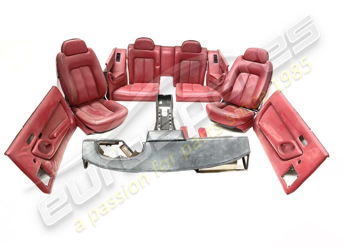 UTILISÉ Ferrari INTÉRIEUR COMPLET EN ROUGE. NUMÉRO DE PIÈCE 900114692 (1)