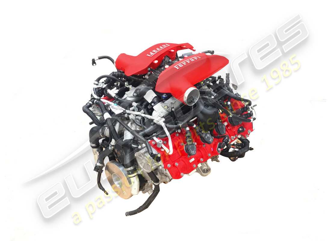 MOTEUR Ferrari F8 UTILISÉ. NUMÉRO DE PIÈCE 985000334 (1)