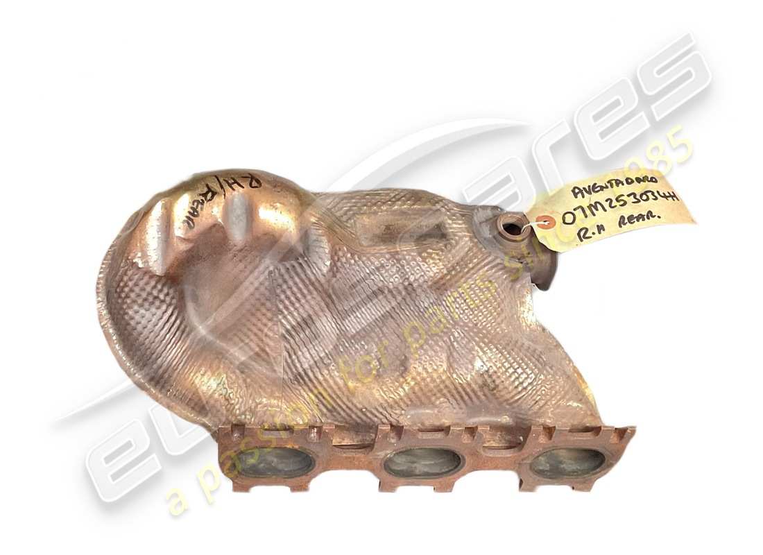 collecteur d'échappement lamborghini utilisé. numéro de pièce 07m253034h (2)