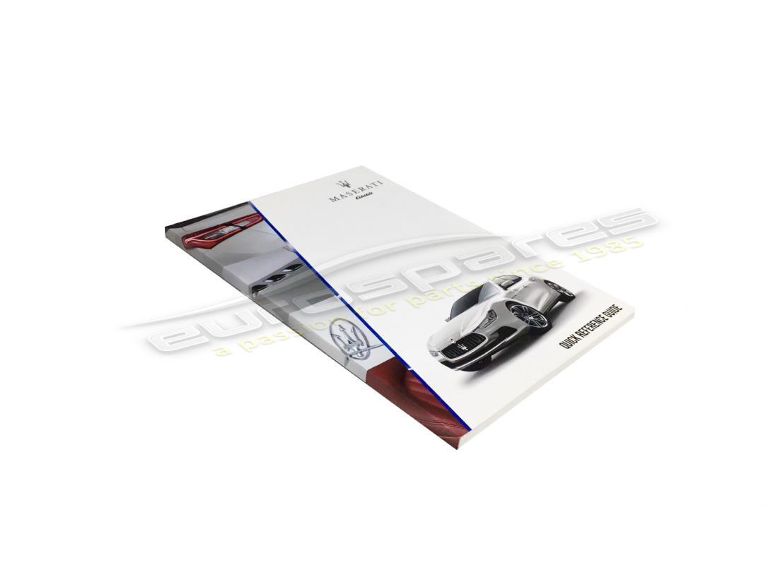 nouveau guide de référence rapide pour les voitures maserati fr. numéro de pièce 910041221 (1)