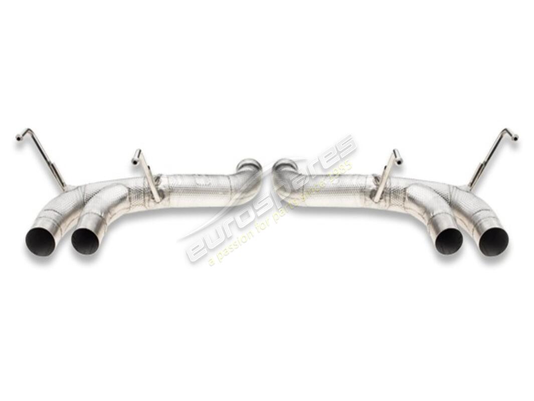 nouveau kit d'échappement de tuyaux droits tubi la ferrari inconel. numéro de pièce tsfelafc13003it (1)