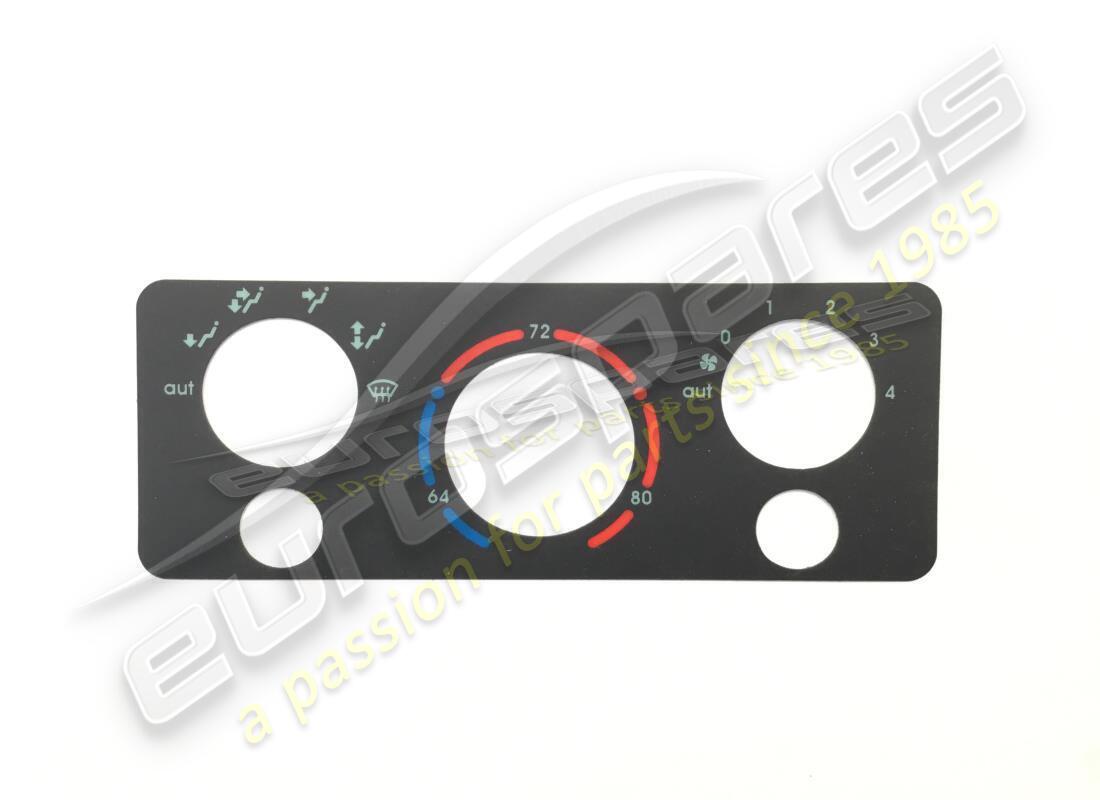 NOUVEAU Eurospares 550 AUTOCOLLANT DE FASCIA POUR UNITÉ DE COMMANDE DE TABLEAU DE BORD A/C (FARENHEIT). NUMÉRO DE PIÈCE 64794200A (1)