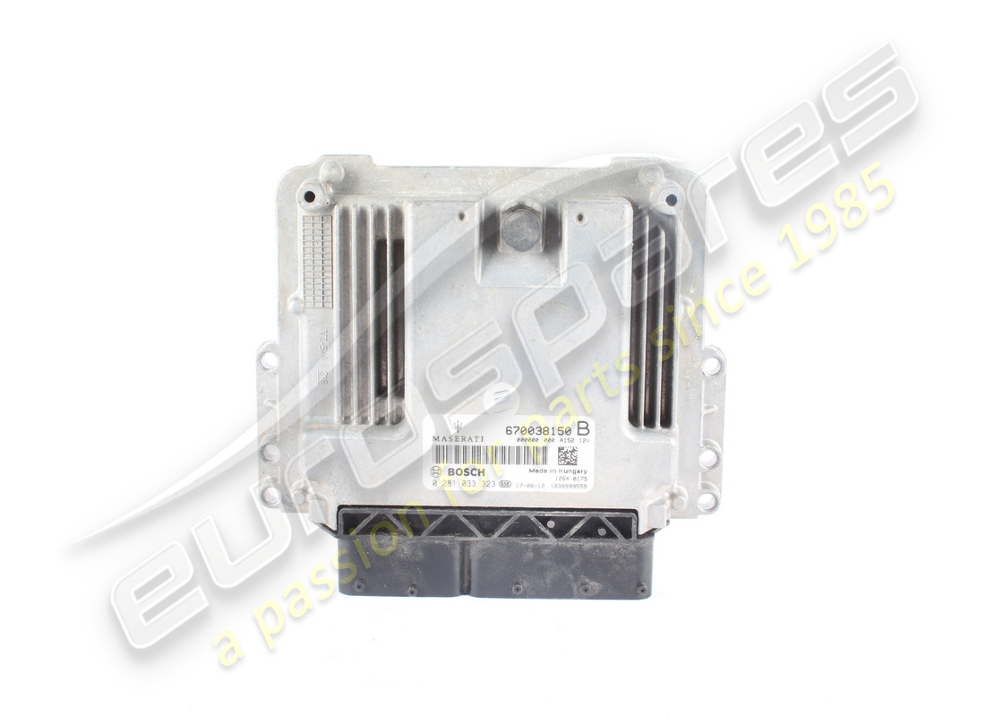 Calculateur d'allumage diesel (HW) d'occasion Maserati. Numéro de pièce 670038150 (1)