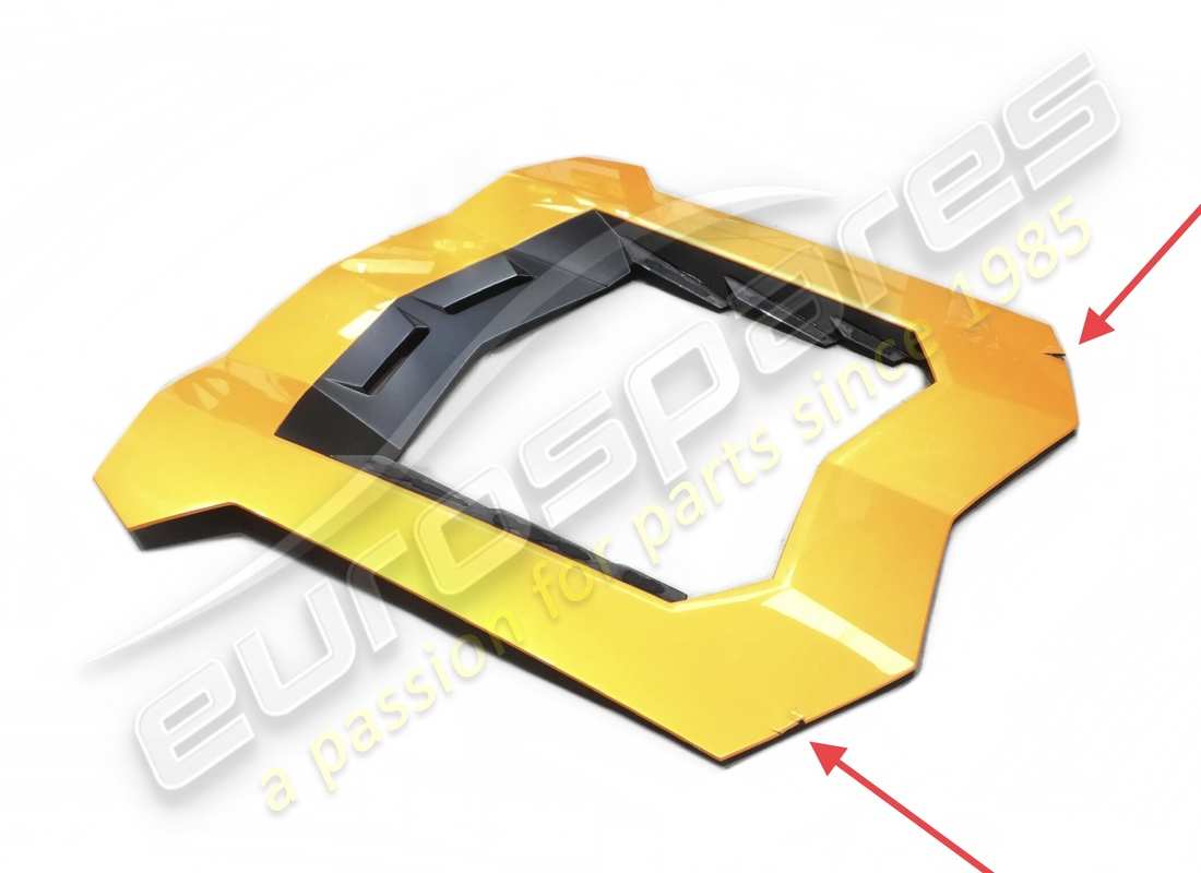 COUVERCLE DE COFFRE Lamborghini ENDOMMAGÉ. NUMÉRO DE PIÈCE 476827025 (1)
