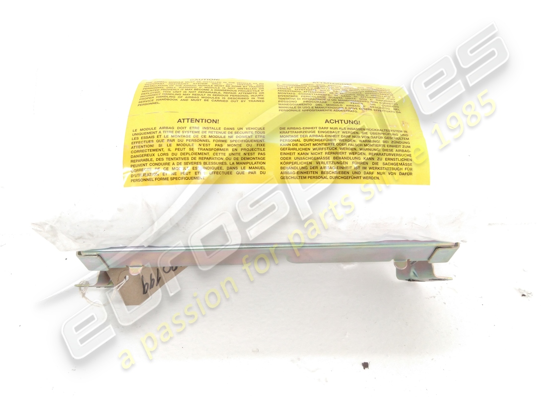 UTILISÉ Lamborghini MODULE AIRBAG RHD. NUMÉRO DE PIÈCE 414880199 (1)