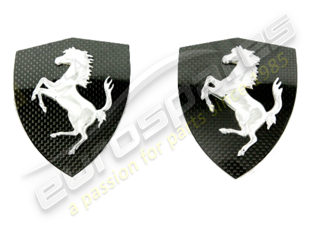 nouveau kit d'insignes d'aile en carbone ferrari 599 gto. numéro de pièce 70001982 (1)