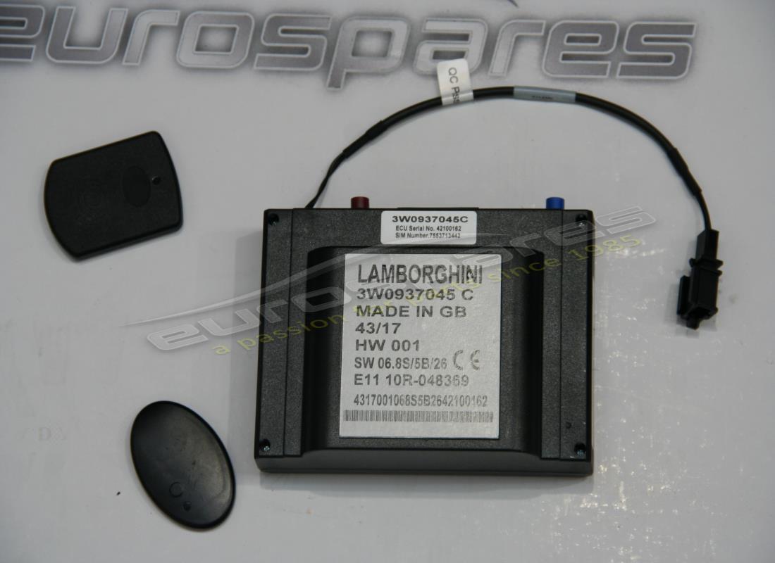 UTILISÉ Lamborghini UNITÉ DE COMMANDE, MODÈLE CNTRL ALARTRACKER. NUMÉRO DE PIÈCE 3W0937045C (1)