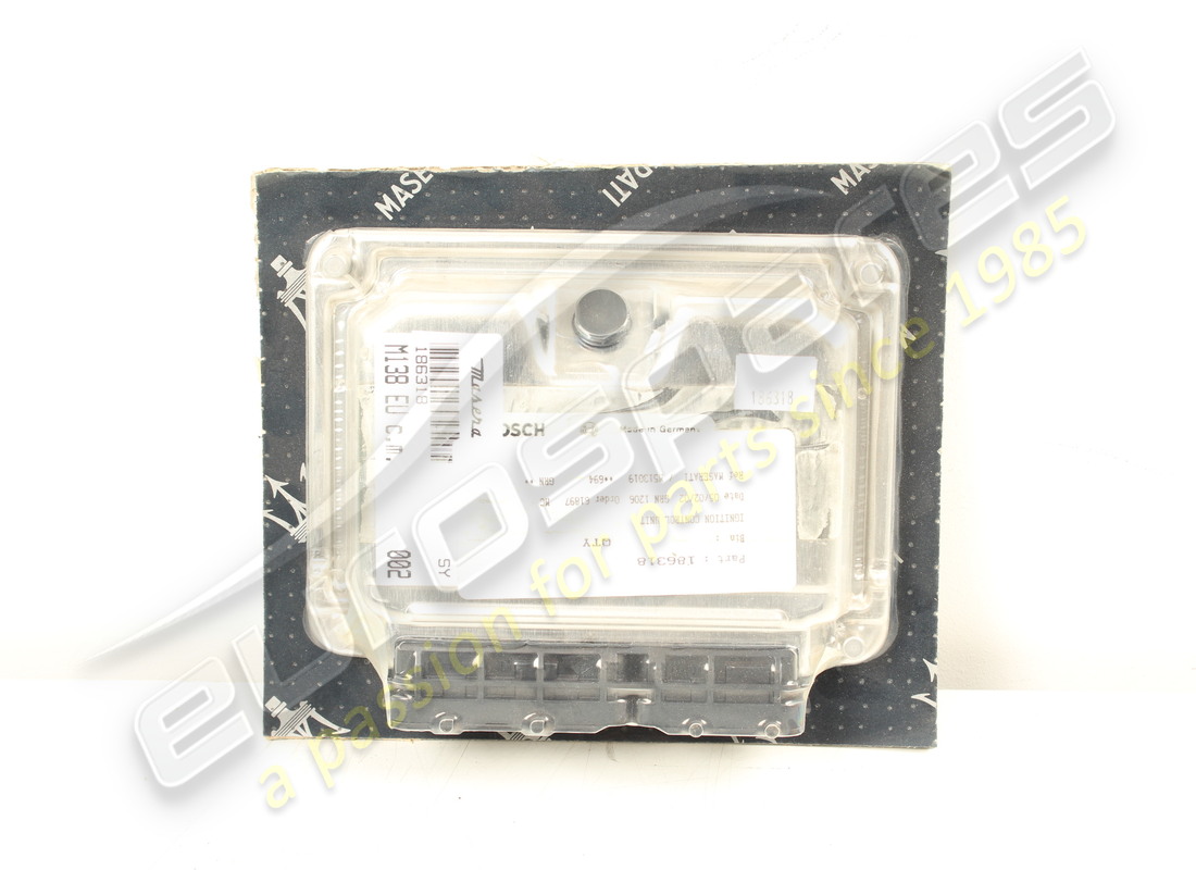 nouveau maserati ecu motronic 138sp. numéro de pièce mécanique 186318 (1)