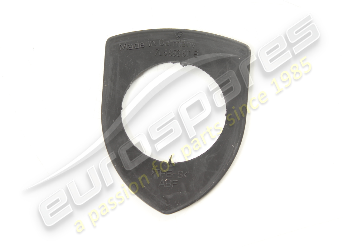 nouveau support d'étiquette de capot porsche. numéro de pièce 7l5853611b (2)