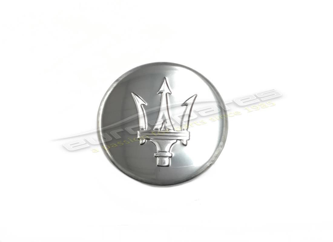 nouveau insigne de jante maserati chrome foncé. numéro de pièce 82330902 (1)