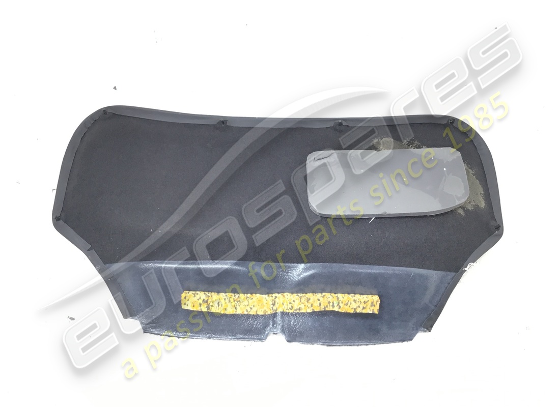 utilisé ferrari doublure intérieure de capot arrière noire. numéro de pièce 64569090 (2)
