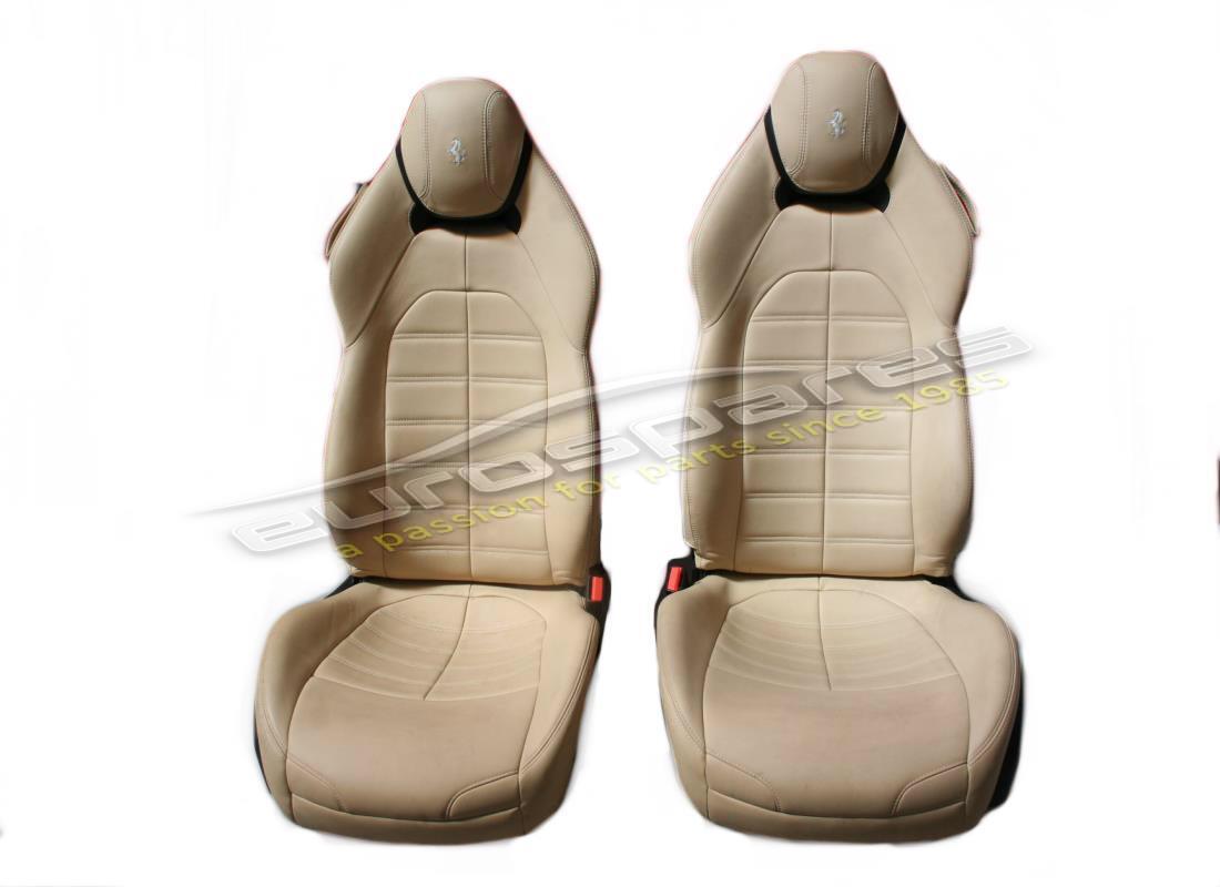UTILISÉ Ferrari PAIRE DE SIÈGE LHD COMPLET. NUMÉRO DE PIÈCE 854711000 (1)