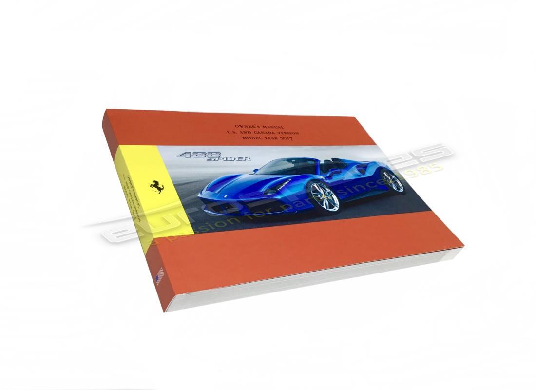 nouveau manuel d'utilisation et d'entretien ferrari. numéro de pièce 88572300 (1)