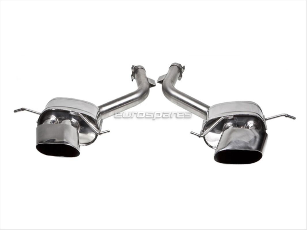 nouveau kit de silencieux tubi granturismo plus fort - embouts d'extrémité ovale. numéro de pièce tsmagrtc08003ar (1)