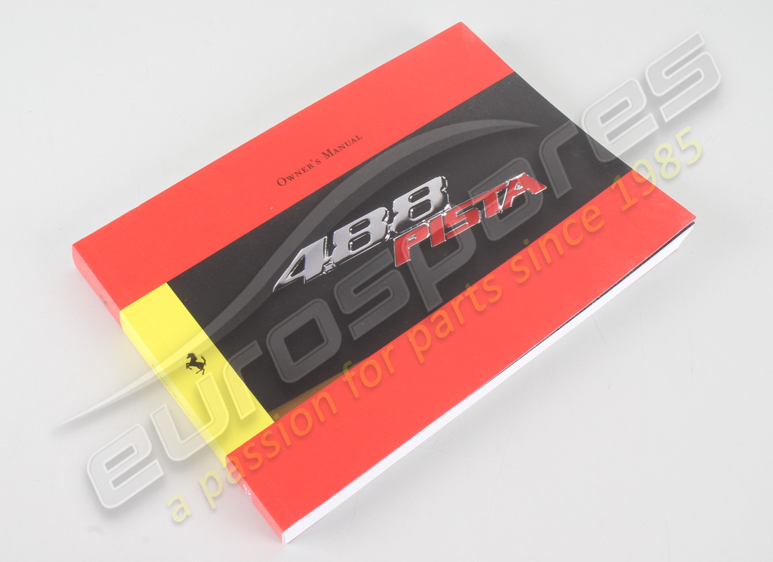 nouveau manuel du propriétaire ferrari. numéro de pièce 858740 (1)