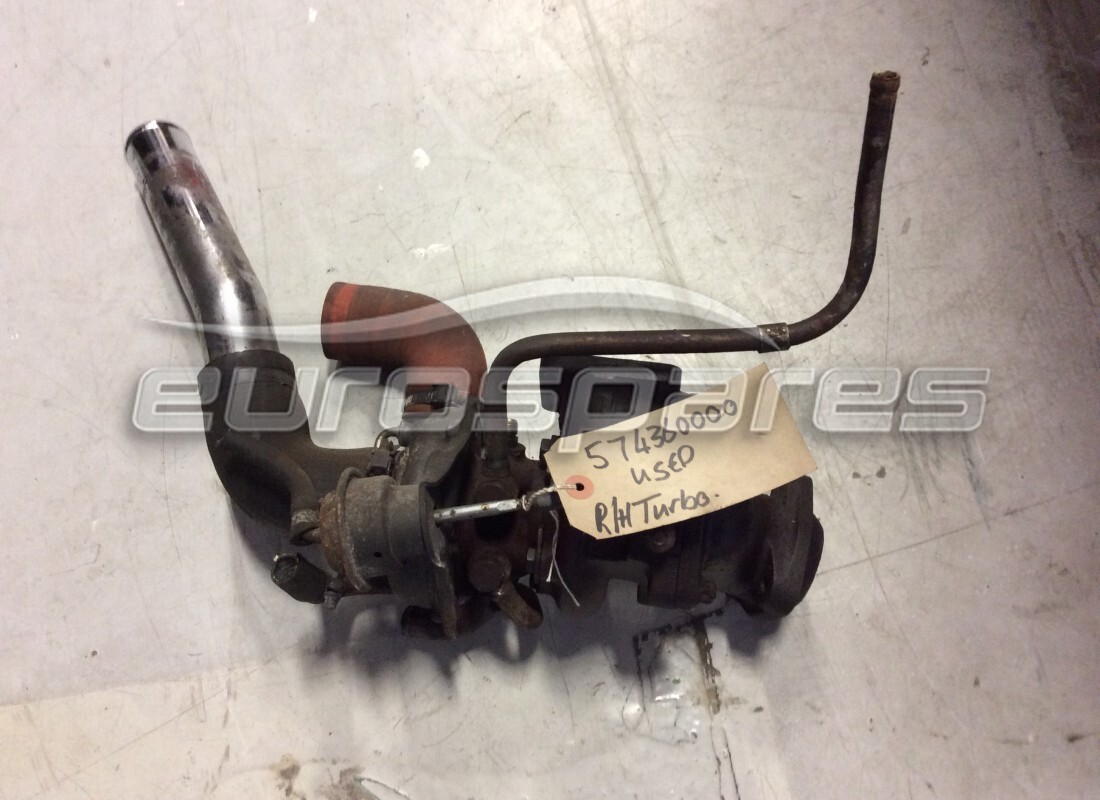 UTILISÉ Maserati TURBOSOUFFLEUR. NUMÉRO DE PIÈCE 574360000 (1)