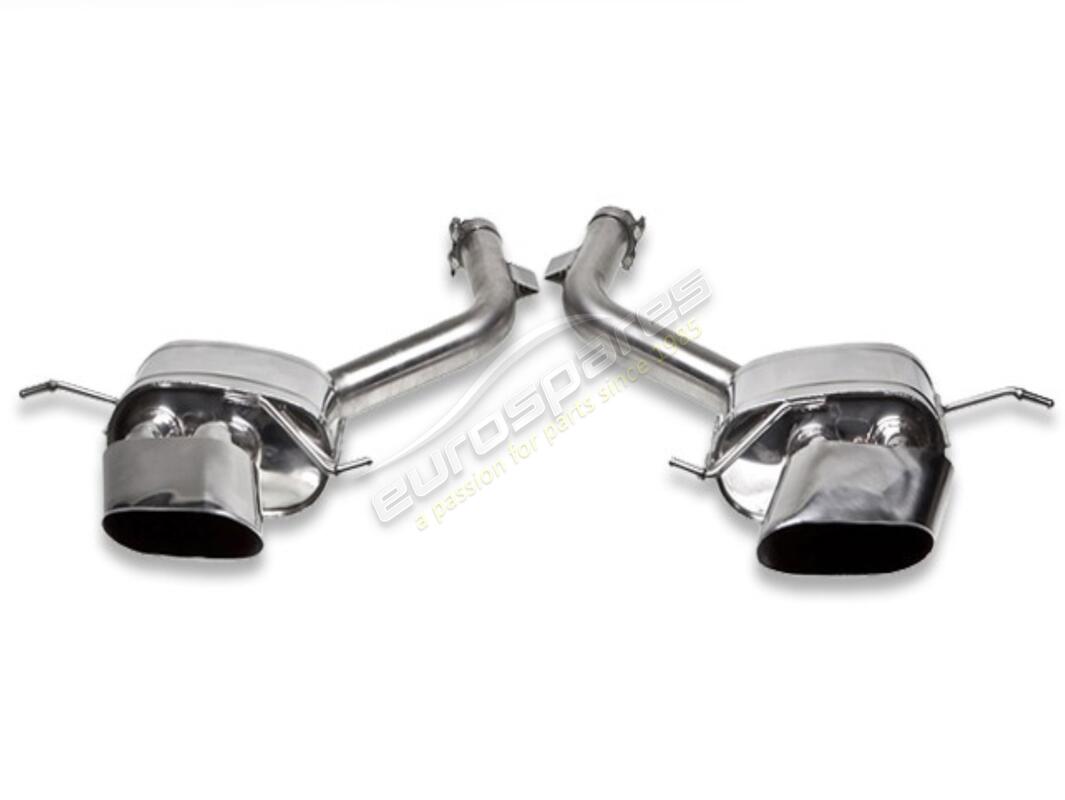 nouveau kit de silencieux tubi granturismo - embouts ovaux. numéro de pièce tsmagrtc08003a (1)