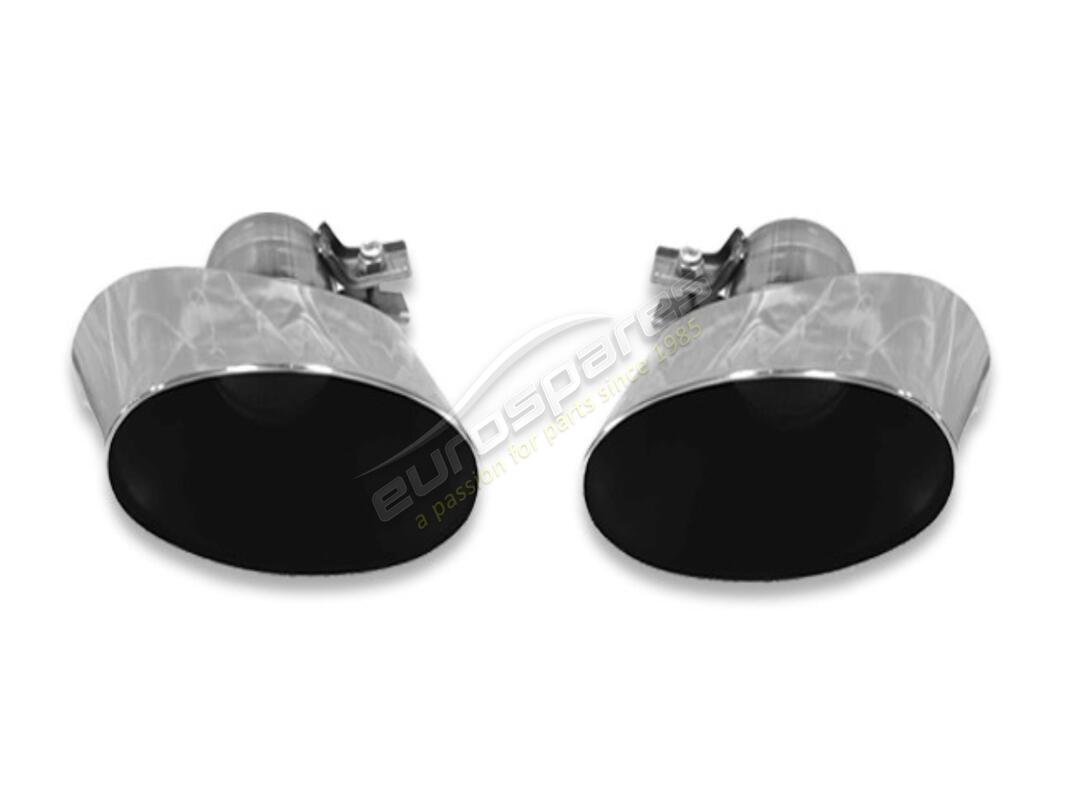 nouveau kit d'embouts ovale tubi 996 turbo & turbo s my2005. numéro de pièce 04080071020 (1)