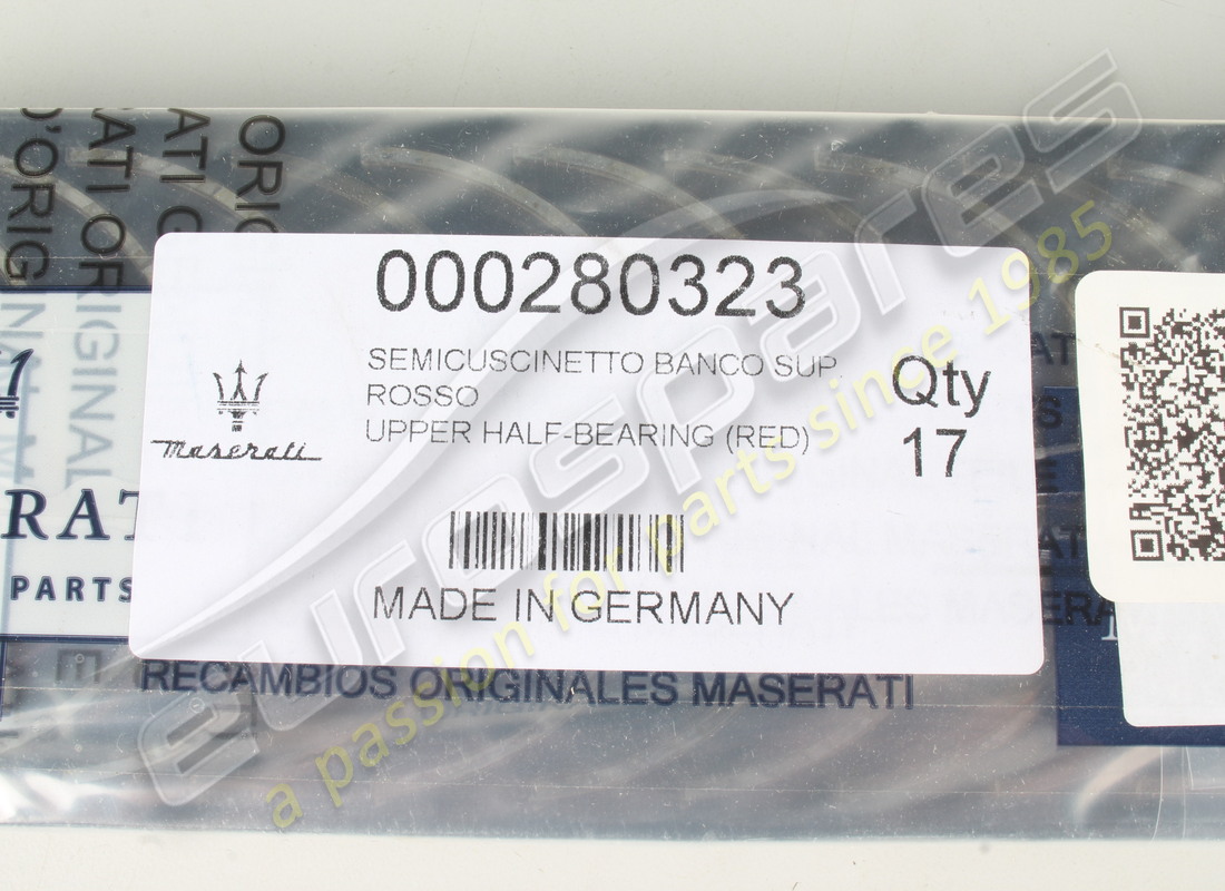nouveau demi-patin supérieur maserati (rouge). référence 280323 (3)