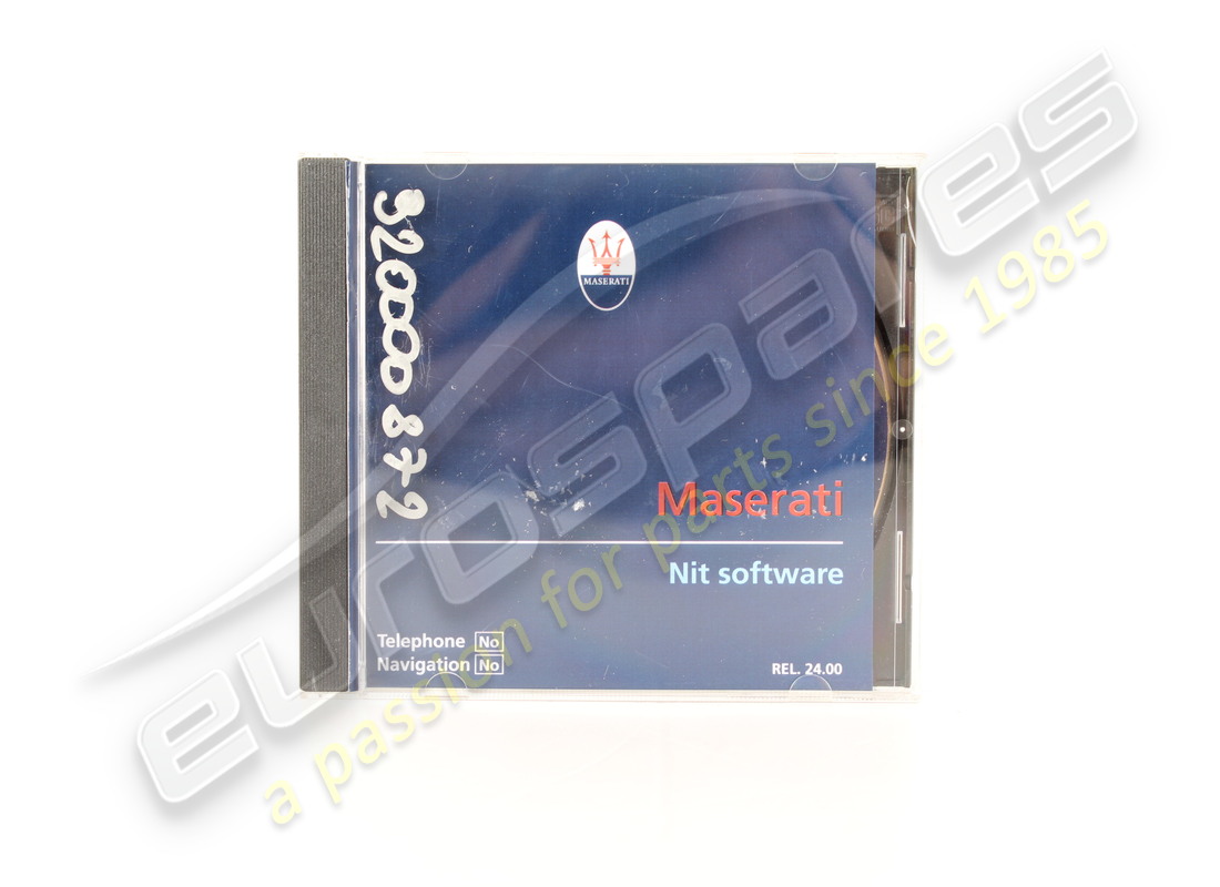 nouvelle mise à jour maserati pour le logiciel. numéro de pièce 920000872 (1)