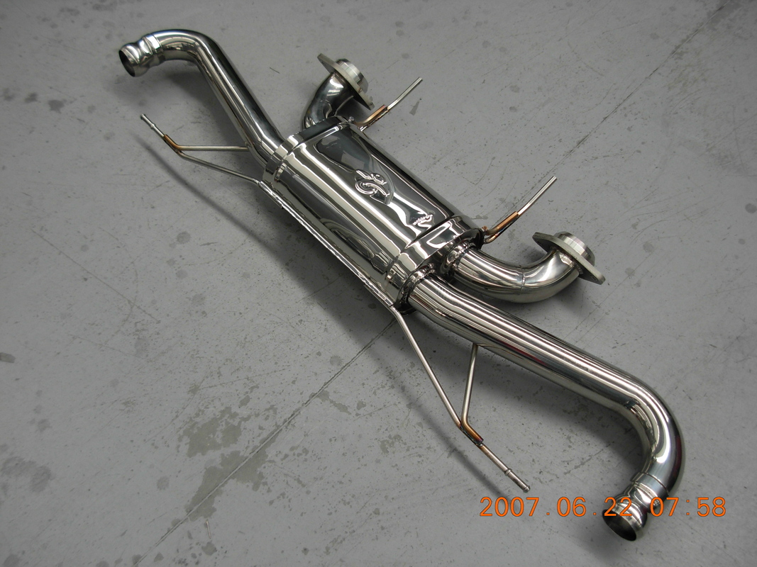 nouveau kit d'échappement tubi db9. numéro de pièce tsasmdb9000a (1)