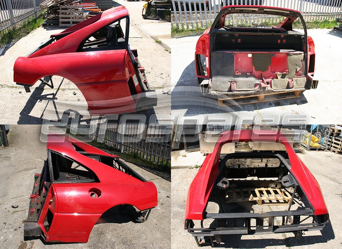utilisé ferrari ferrari 348 assemblage arrière ts. numéro de pièce 62077900 (7)
