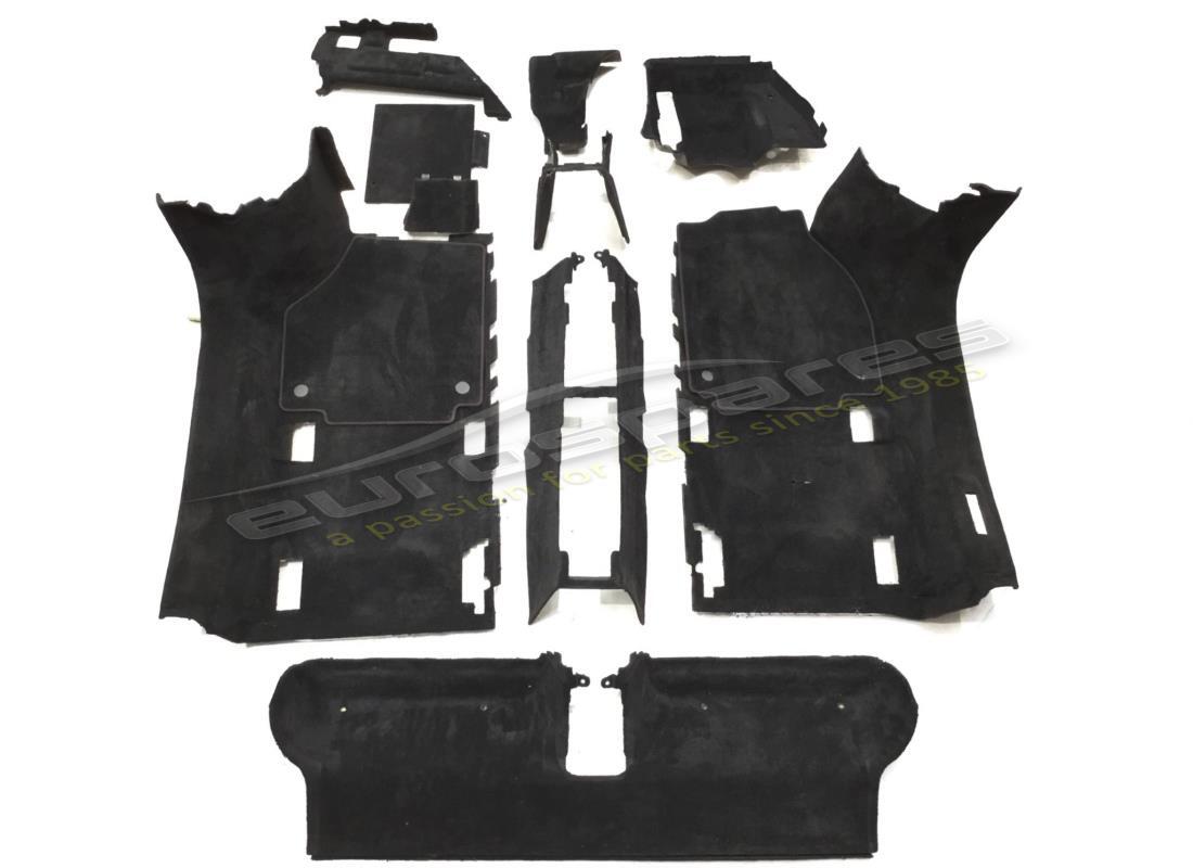 Ferrari ENSEMBLE DE TAPIS PRINCIPAL NOIR RHD UTILISÉ. NUMÉRO DE PIÈCE 836347000 (1)