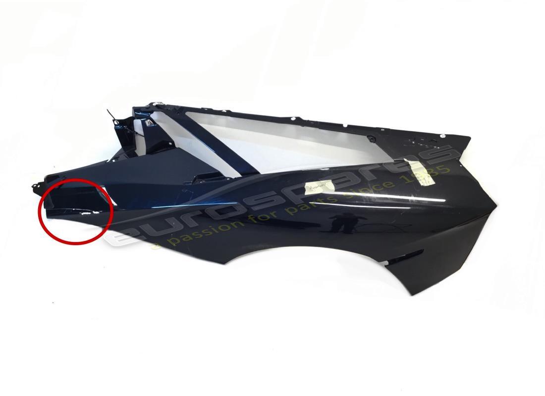 COUVERCLE DE Lamborghini UTILISÉ, AILE. NUMÉRO DE PIÈCE 470854959C (1)