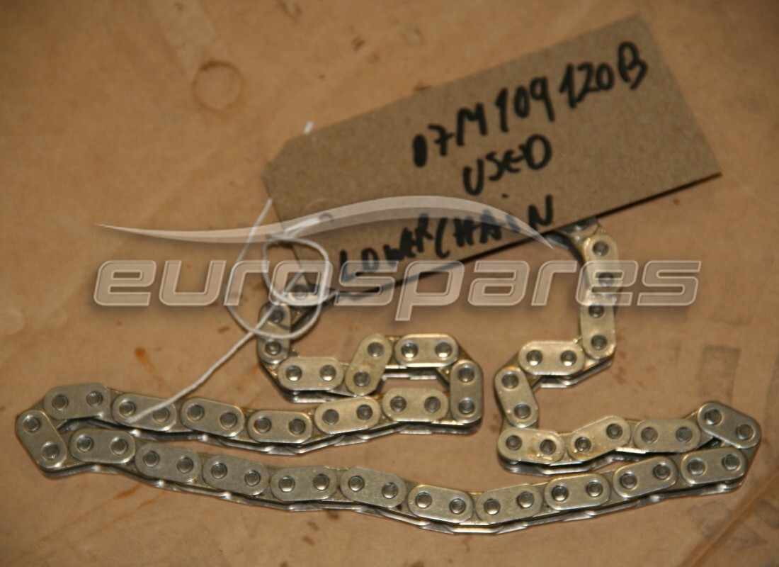 CHAÎNE À ROULEAUX Lamborghini UTILISÉE. NUMÉRO DE PIÈCE 07M109120B (1)