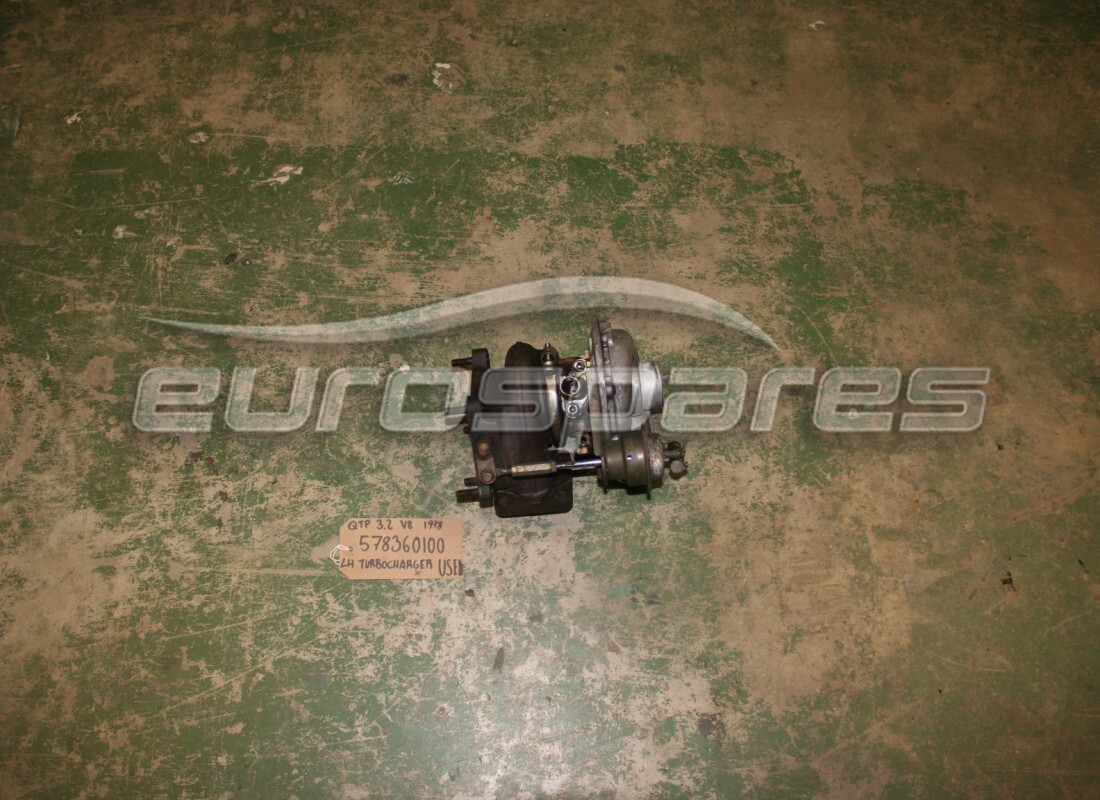 turbocompresseur lh maserati utilisé. numéro de pièce 578360100 (1)